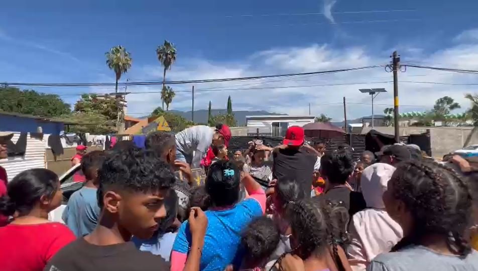 Esperan caravana migrante en Oaxaca Estado Actual